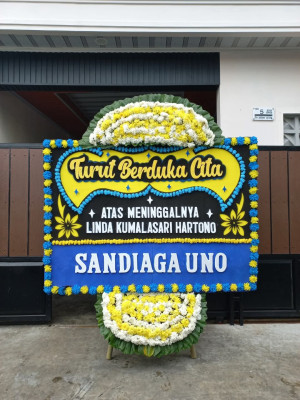 Papan Bunga Duka di Werima