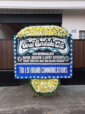 Papan Bunga Duka di Werima